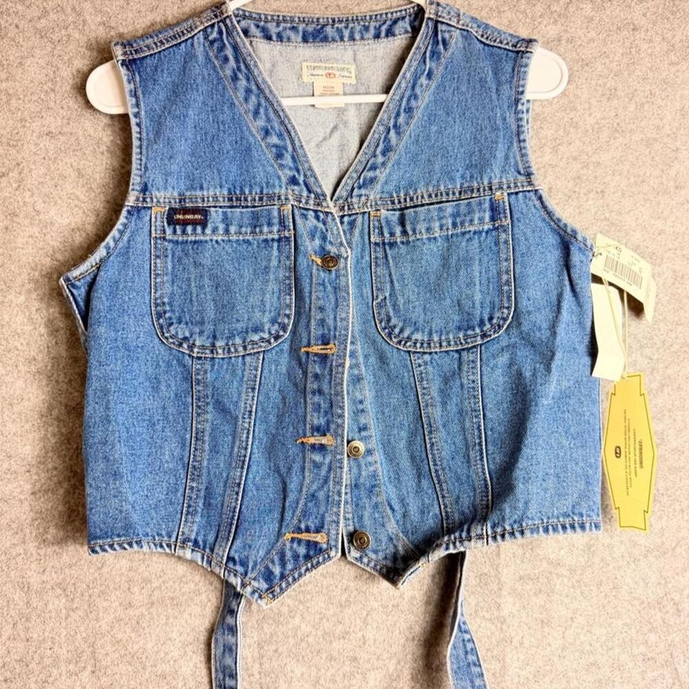 Union-bay Women's Blue Waistcoats-vests